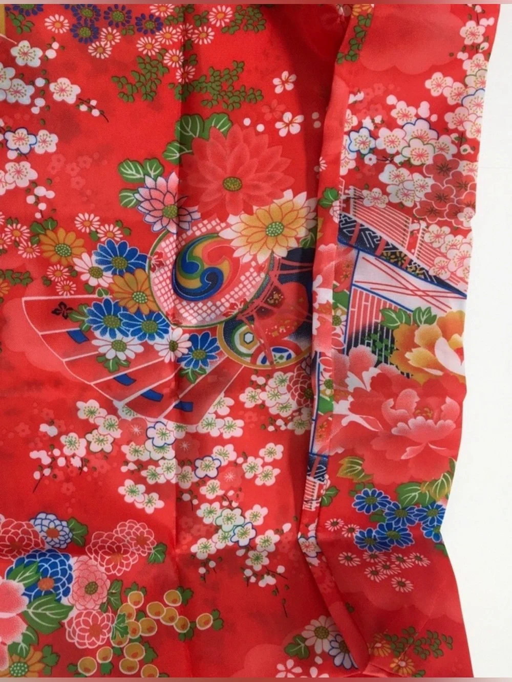 New Asian Inspired Art Print Reusable Shopping Tote - Errand Bag  / Gym Bag